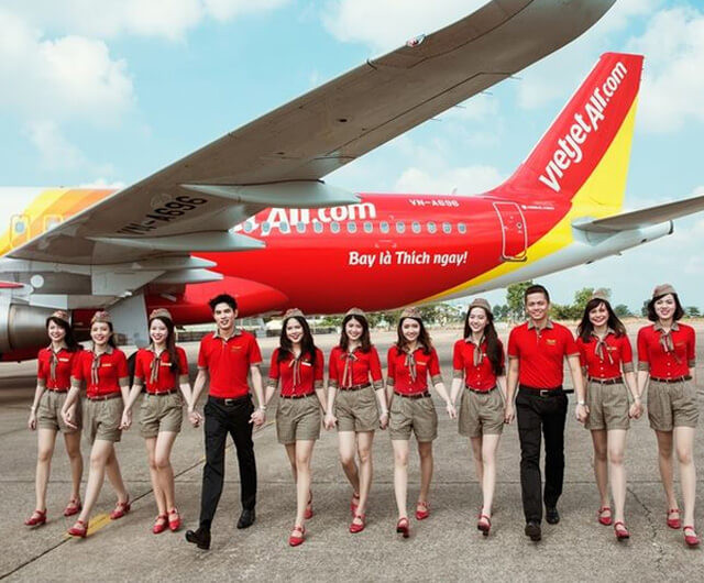 Nhung dieu can biet khi dat ve may bay Vietjet Air